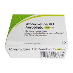 Атомоксетин HCL 40 мг Европа :: Аналог Когниттера :: Aurobindo капс. №30 в Смоленске и области фото