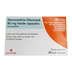 Атомоксетин 80 мг Европа :: Аналог Когниттера :: Glenmark капс. №30 в Смоленске и области фото